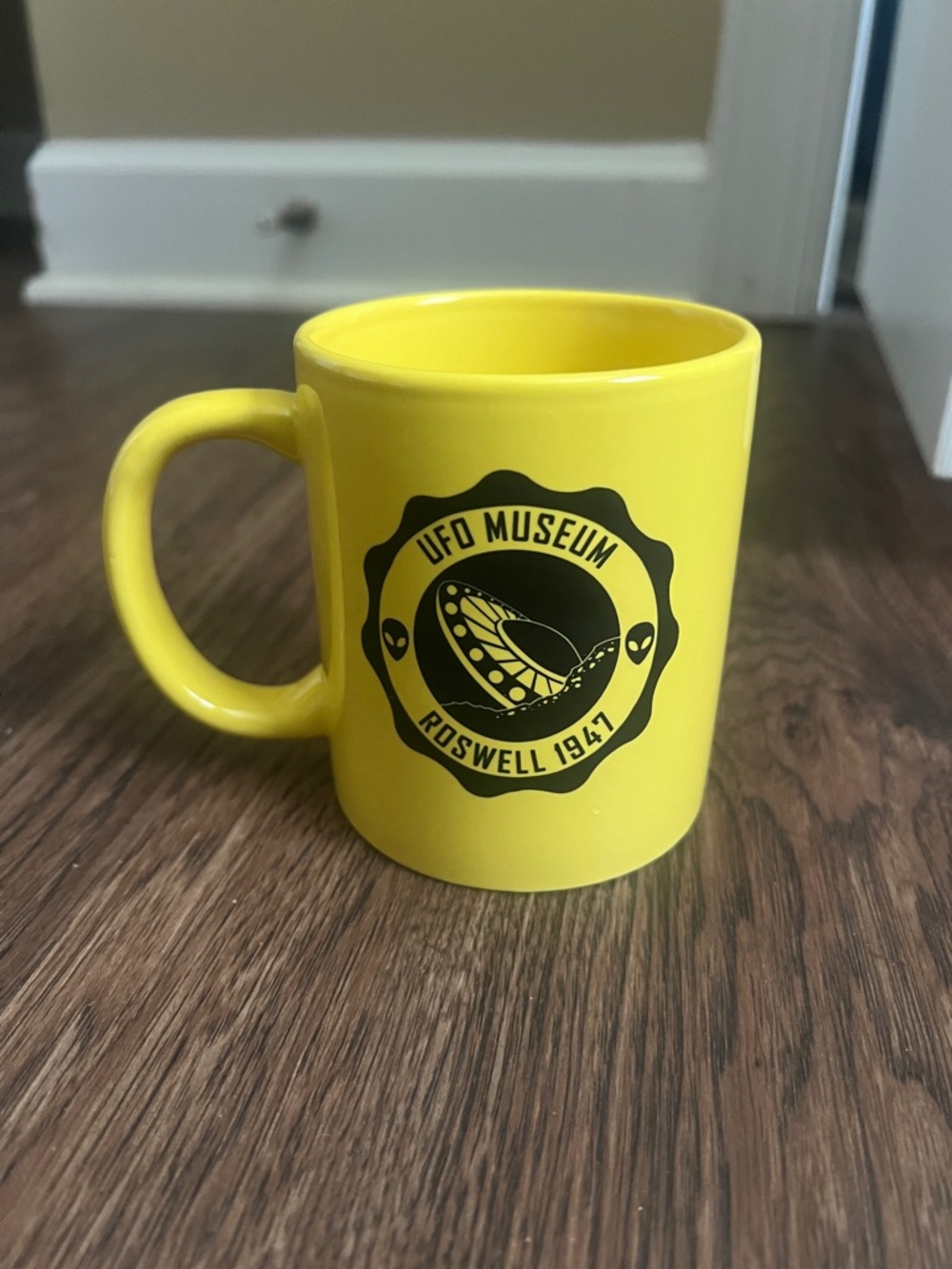 Roswell 1947 Yellow Ceramic Mug